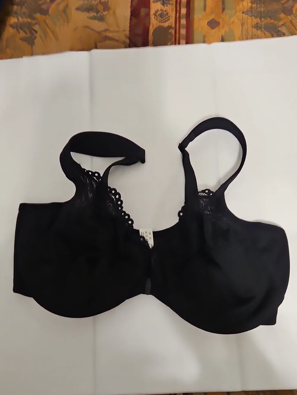 Black Lace-Trim Underwire Bra - Women Intimates